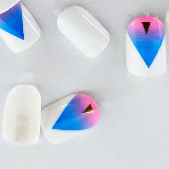 KISS ImPRESS White Shiny Nails Harlem Shake / S - Picture 5 of 7